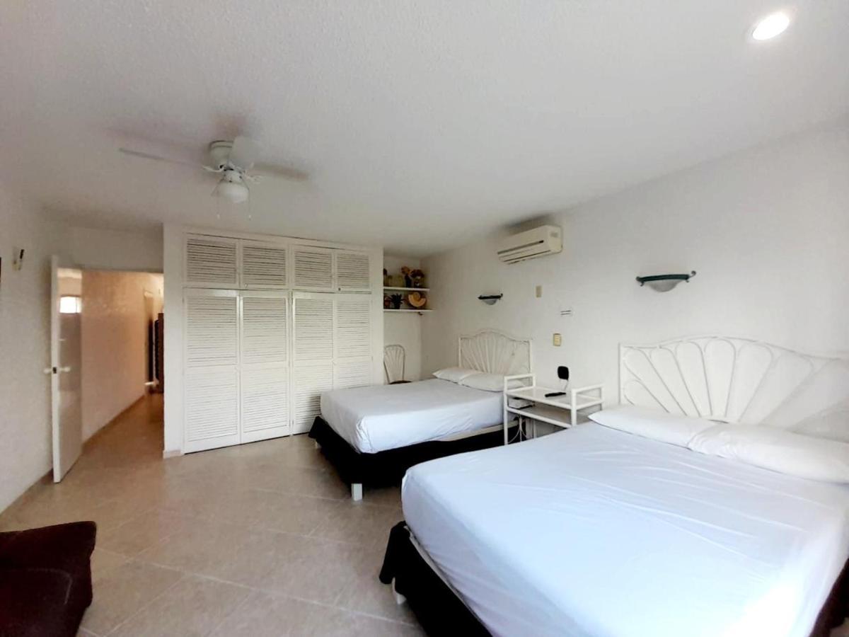Placentero Depa En Mar Caribe! Cancún Exterior foto