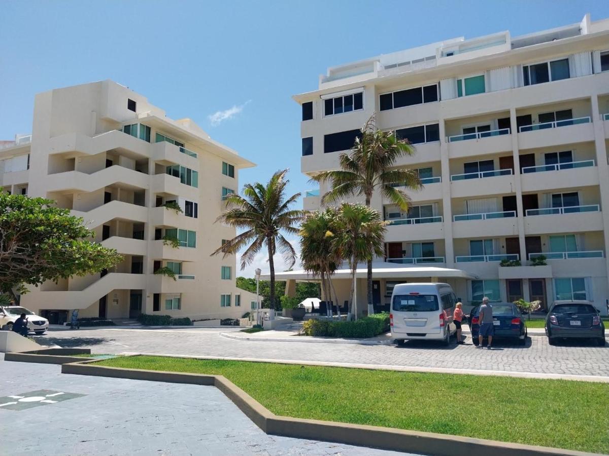 Placentero Depa En Mar Caribe! Cancún Exterior foto